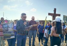 Photo of Develan cruz en Paraguaná en homenaje a migrantes fallecidos y desaparecidos en el mar