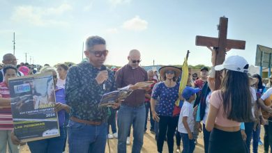 Photo of Develan cruz en Paraguaná en homenaje a migrantes fallecidos y desaparecidos en el mar